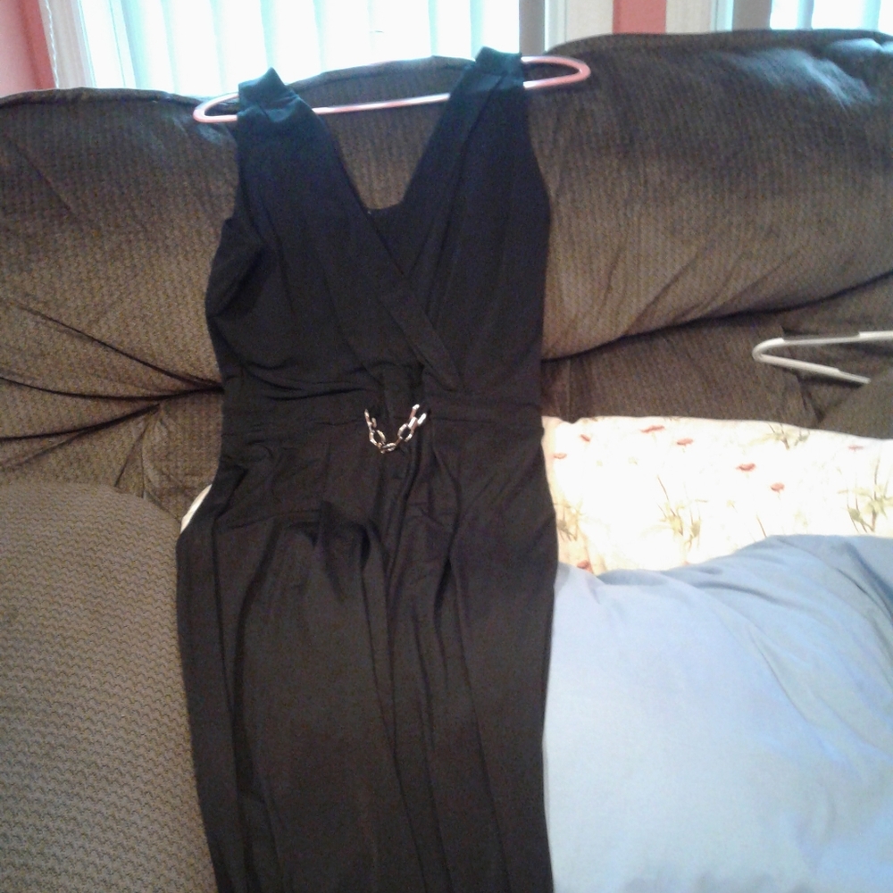 Long black jumpsuit